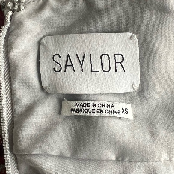 SAYLOR Jojo Sequin Jumpsuit XS V-Neck - Picture 12 of 14